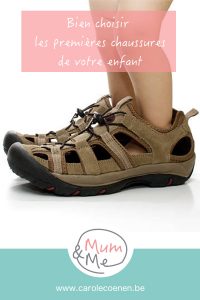 Bien choisir les premières chaussures de votre enfant