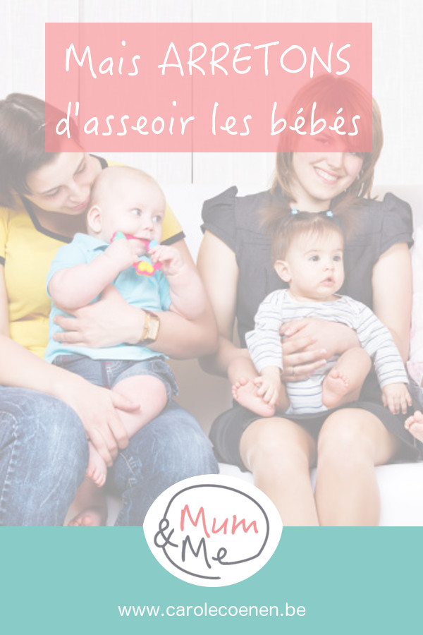 Bébé tient assis, à partir de quel âge ? 