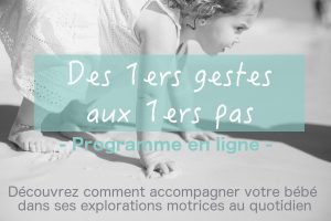 Des 1ers gestes aux 1ers pas - Programme en ligne